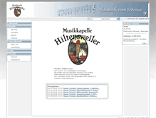 Tablet Screenshot of musikkapelle.de